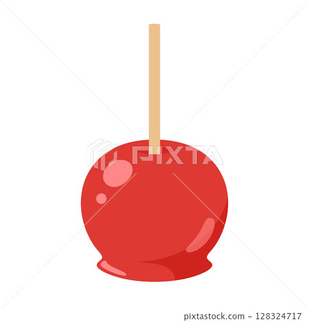 Illustration of cute apple candy Illustration of cute apple candy 128324717