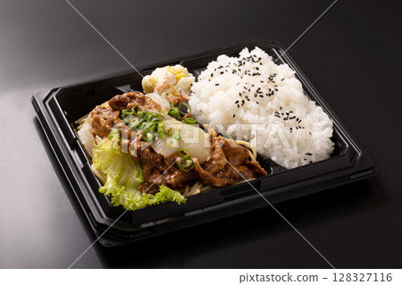 豬肉薑便當 128327116