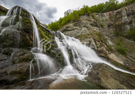 Big beautiful waterfall.  128327521