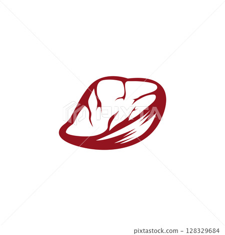 silhouette of steak logo with vintage old minimalist concept with meat, fire and knife, illustration of steak symbol grilled meat templet brand restaurant, food, bar, cafe and poster silhouette of steak logo with vintage old minimalist concept with meat, fire and knife, illustration of steak symbol grilled meat templet brand restaurant, food, bar, cafe and poster 128329684