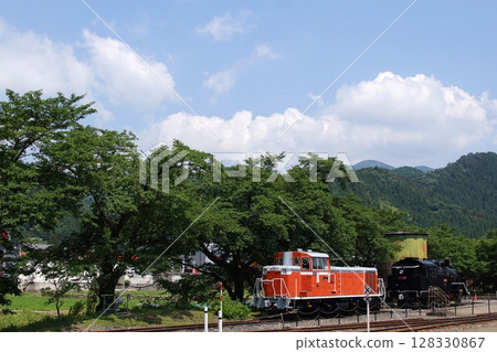 鳥取四季漫步 夏季若狹鐵道 128330867