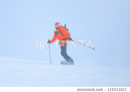 野外滑雪 野外滑雪 128331021