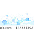 Cool color abstract circle background illustration 128331398