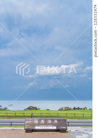青森縣天然草地~種差海岸風景 青森縣天然草地~種差海岸風景 128331474