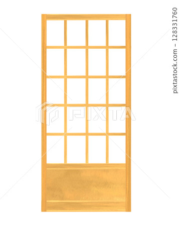 Shoji (1 sheet) Shoji paper is opaque 128331760