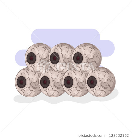 Illustration of Eyeball  128332562