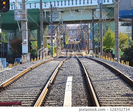 Train railway 128332734