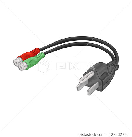 Illustration of Jack connector 128332793