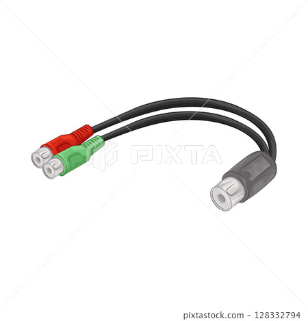 Illustration of Jack connector 128332794