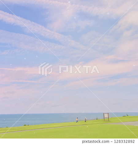 可以看到大海的公園 128332892