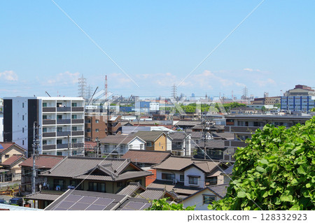Aichi prefecture Tokai cityscape 128332923