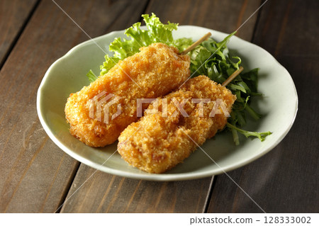Vegetables and skewers Vegetables and skewers 128333002