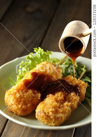 蔬菜醬烤串 蔬菜醬烤串 128333206