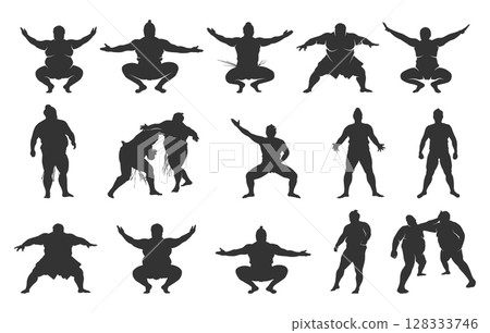 Sumo wrestler silhouette, Sumo wrestling silhouettes, Sumo wrestler svg, Sumo silhouette, Sumo SVG, Sumo athlete silhouette, Sumo wrestler icon set Sumo wrestler silhouette, Sumo wrestling silhouettes, Sumo wrestler svg, Sumo silhouette, Sumo SVG, Sumo athlete silhouette, Sumo wrestler icon set 128333746