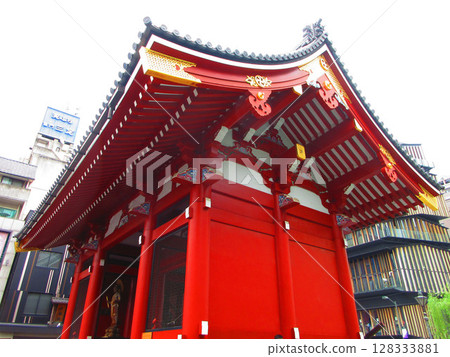 Various scenes of the Asakusa Sanja Festival 128333881