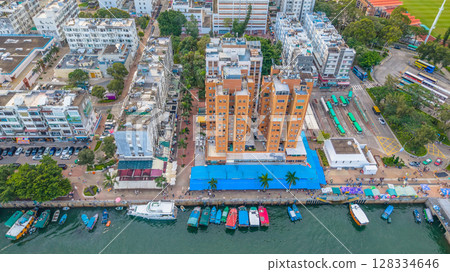 July 5 2025 Scenic Coastal Town by the Harbor with Boats and Hills July 5 2025 Scenic Coastal Town by the Harbor with Boats and Hills 128334646