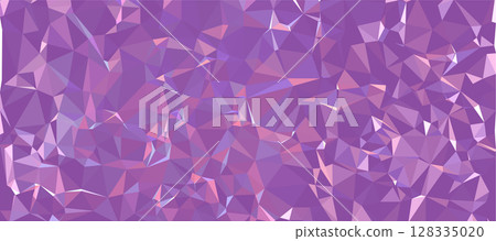 Abstract background Dark Pink polygon pattern low poly triangle shape, geometric background with lowpoly background 128335020