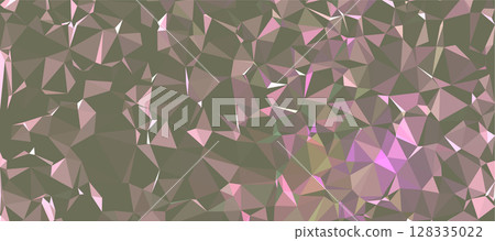Abstract background Purple dark polygon pattern low poly triangle shape, geometric background with lowpoly background 128335022