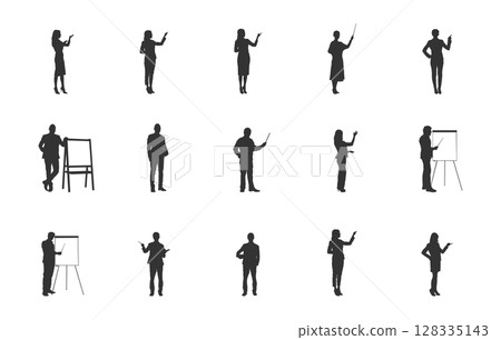 Teacher svg, Teacher silhouette, Female teacher silhouette, Male teacher silhouette, Techer vector illustration Teacher svg, Teacher silhouette, Female teacher silhouette, Male teacher silhouette, Techer vector illustration 128335143