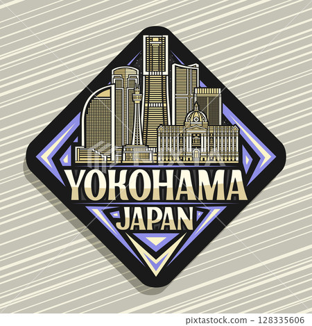 Vector logo for Yokohama Vector logo for Yokohama 128335606