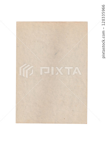 Blank Aged Paper Texture | Vintage Document Background 128335966