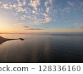 Dawn, sunrise, sea 128336160
