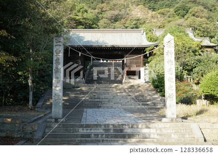 Nunakuma Shrine approach to Fukuyama City, Hiroshima Prefecture Nunakuma Shrine approach to Fukuyama City, Hiroshima Prefecture 128336658
