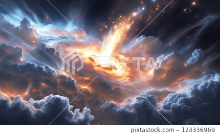 Red supergiant explosion 128336969