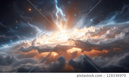 Red supergiant explosion 128336970