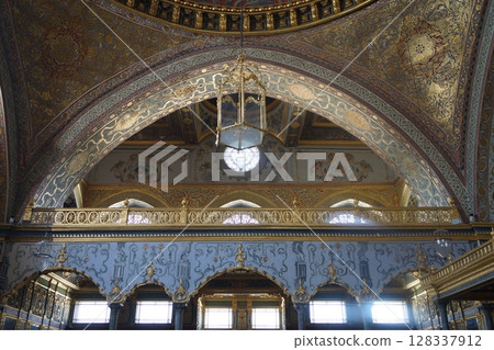 Türkiye Istanbul Topkapi Palace Sultan's Hall Türkiye Istanbul Topkapi Palace Sultan's Hall 128337912