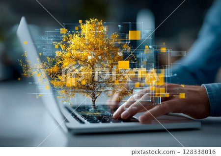 Business growth and technological advancements Business growth and technological advancements 128338016