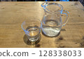 Water and pitcher 128338033