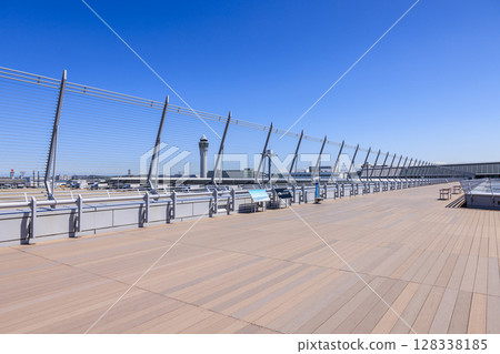 愛知縣常滑市中部國際機場觀景台 128338185