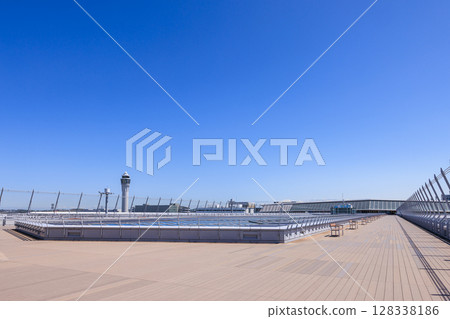 愛知縣常滑市中部國際機場觀景台 128338186