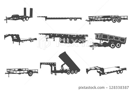 Big tex trailers svg, Big tex trailers vector, Flatbed trailer svg, Big tex trailers silhouette, Car trailer svg, Flatbed trailer silhouette, Flatbed semi truck svg. 128338387