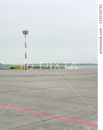 Photo of the airstrip in the airport Photo of the airstrip in the airport 128338783