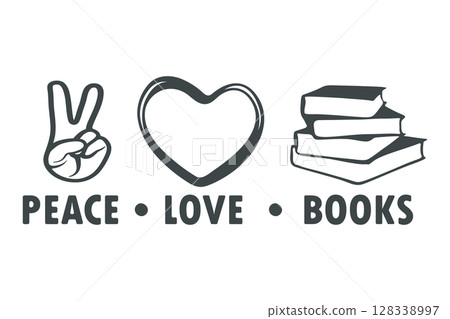 Peace Love Books Svg, Peace Love Books Silhouette, Peace Love Books Vector, Peace Love Books Clipart, Peace Love Books Sign, Peace Love Books Logo, Peace Love Books Svg, Peace Love Books Silhouette, Peace Love Books Vector, Peace Love Books Clipart, Peace Love Books Sign, Peace Love Books Logo, 128338997