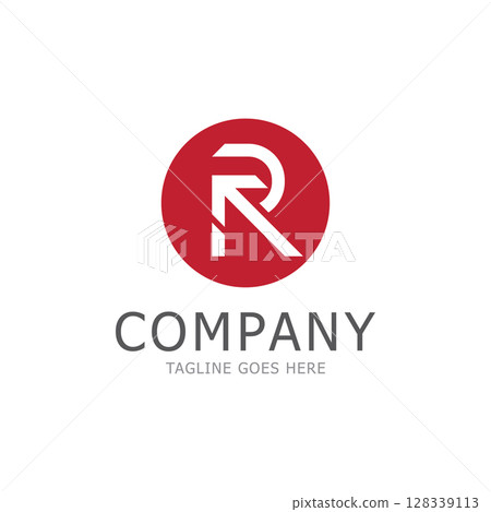 R letter arrow vector illustration icon logo template design R letter arrow vector illustration icon logo template design 128339113