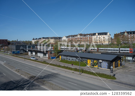 Scenery around Østerport Station in Copenhagen (Denmark) Scenery around Østerport Station in Copenhagen (Denmark) 128339562