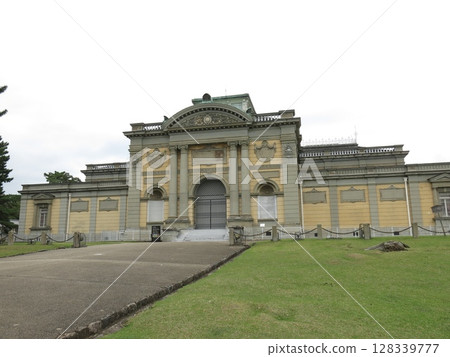 Buddhist Statue Hall (west side) of Nara National Museum Buddhist Statue Hall (west side) of Nara National Museum 128339777