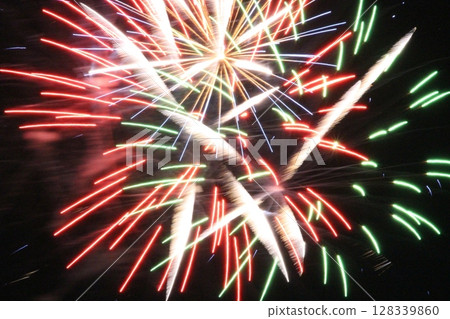 Itami Fireworks Festival, Hyogo Prefecture, August 128339860