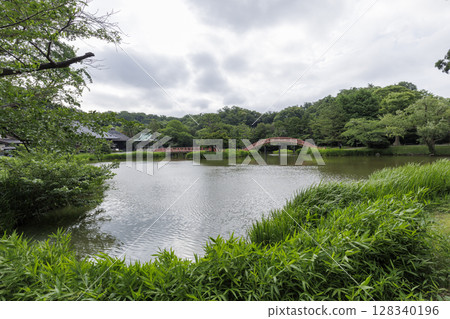 Summer at Shomyoji Temple in Kanazawa Ward, Yokohama City 128340196