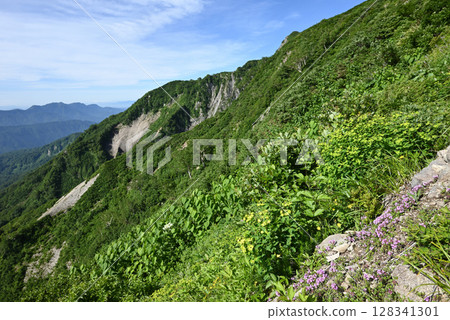 Mount Amakasari, mountain climbing, Niigata Prefecture 128341301