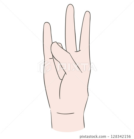 Surya Mudra illustration 128342156