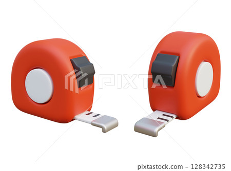 tape measure 3D Graphic Icon 128342735