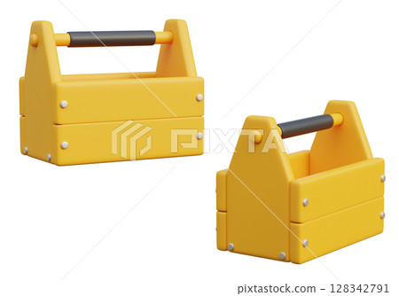 empty tool box 3D Graphic Icon 128342791
