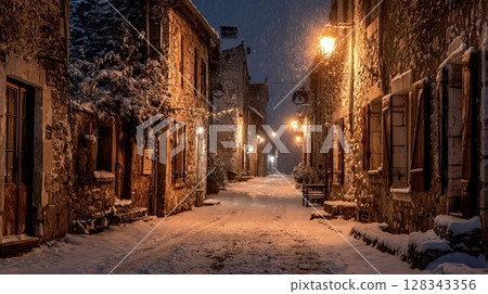 與路燈的風景 128343356