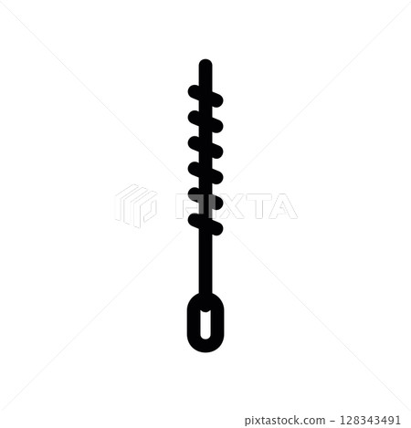 Empty frying pan kitchen 128343491