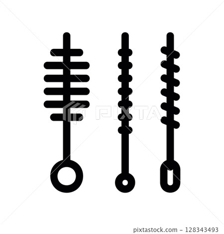 Empty frying pan kitchen 128343493