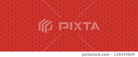 Chinese or Japanese pattern motif background for china seamless texture and red oriental vector. Use for Japan design with wave ornament or tradition. Suitable for banners, tiles, or premium Chinese or Japanese pattern motif background for china seamless texture and red oriental vector. Use for Japan design with wave ornament or tradition. Suitable for banners, tiles, or premium 128343604